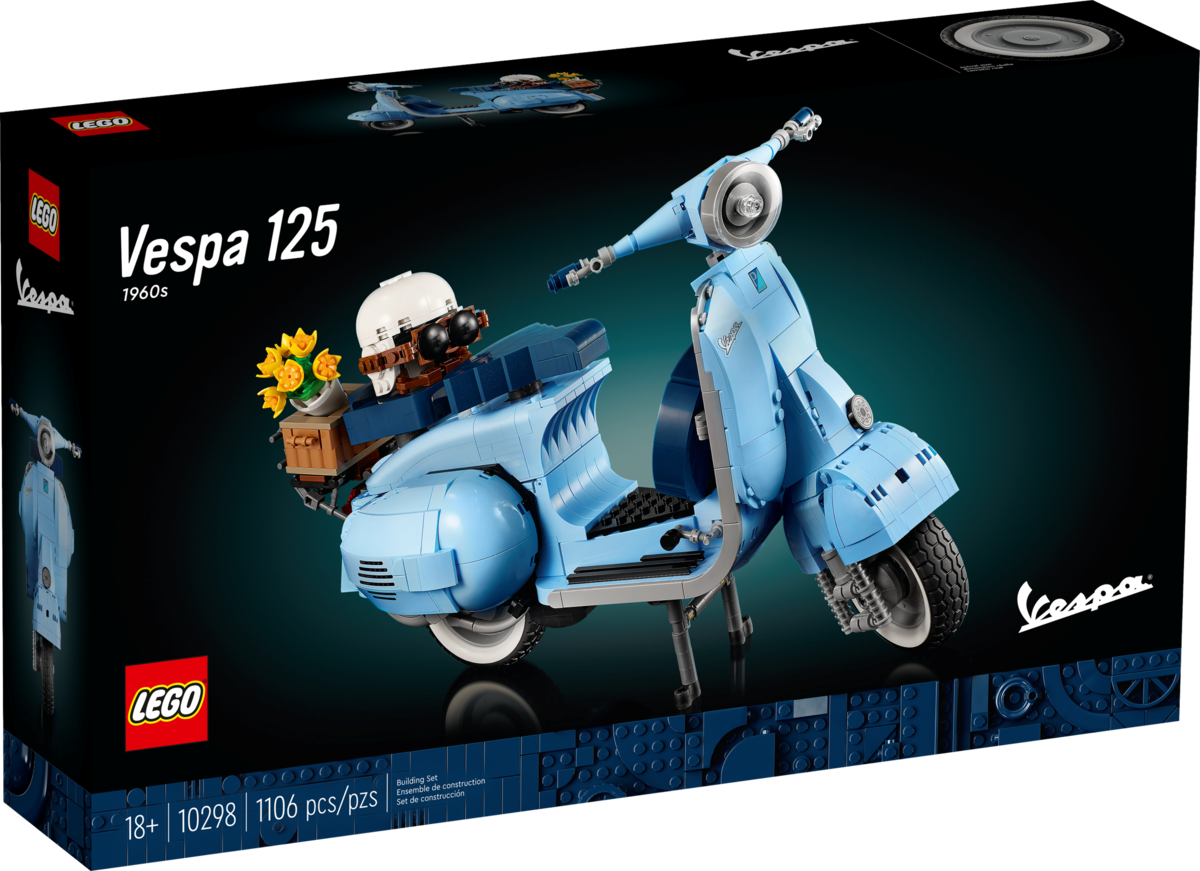 LEGO Vespa 125, arriva il nuovo set che celebra l’icona anni ’60