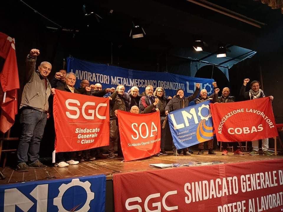 “Il banchiere Draghi limita la democrazia nei luoghi di lavoro” “Il banchiere Draghi limita la democrazia nei luoghi di lavoro”
