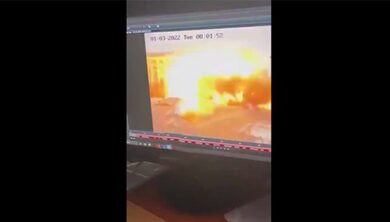 Ucraina: un missile prende in pieno il quartier generale di Kharkiv. VIDEO