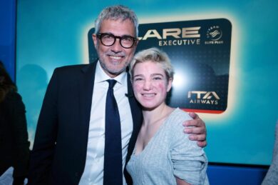 Ita Airways dedica i nuovi aerei ai campioni dello sport italiano