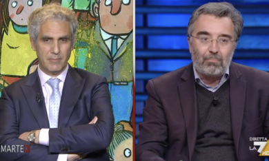 Damilano, siluro a Foa e lite tv: “Lei fu presidente Rai perché filo-Putin”