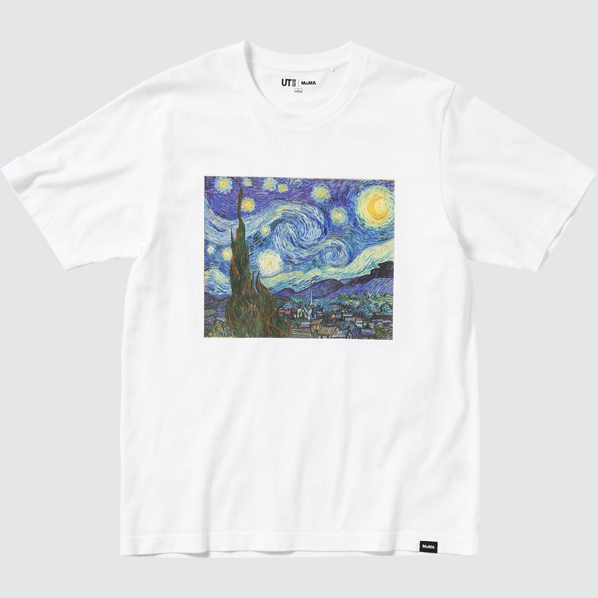 Uniqlo e MoMa di New York lanciano una collezione di T-shirt dedicata all’arte