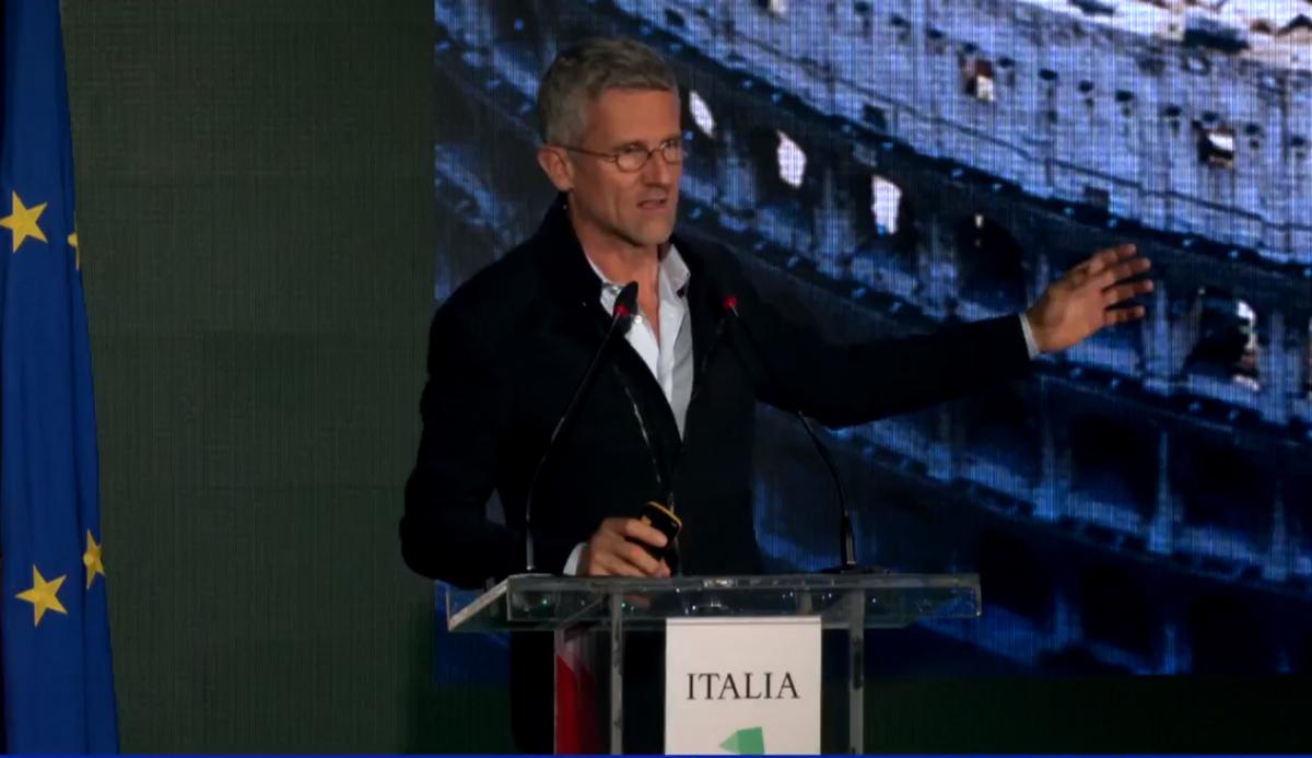 Expo 2030, il sindaco Gualtieri candida Roma e svela il logo dell’evento Expo 2030, il sindaco Gualtieri candida Roma e svela il logo dell’evento