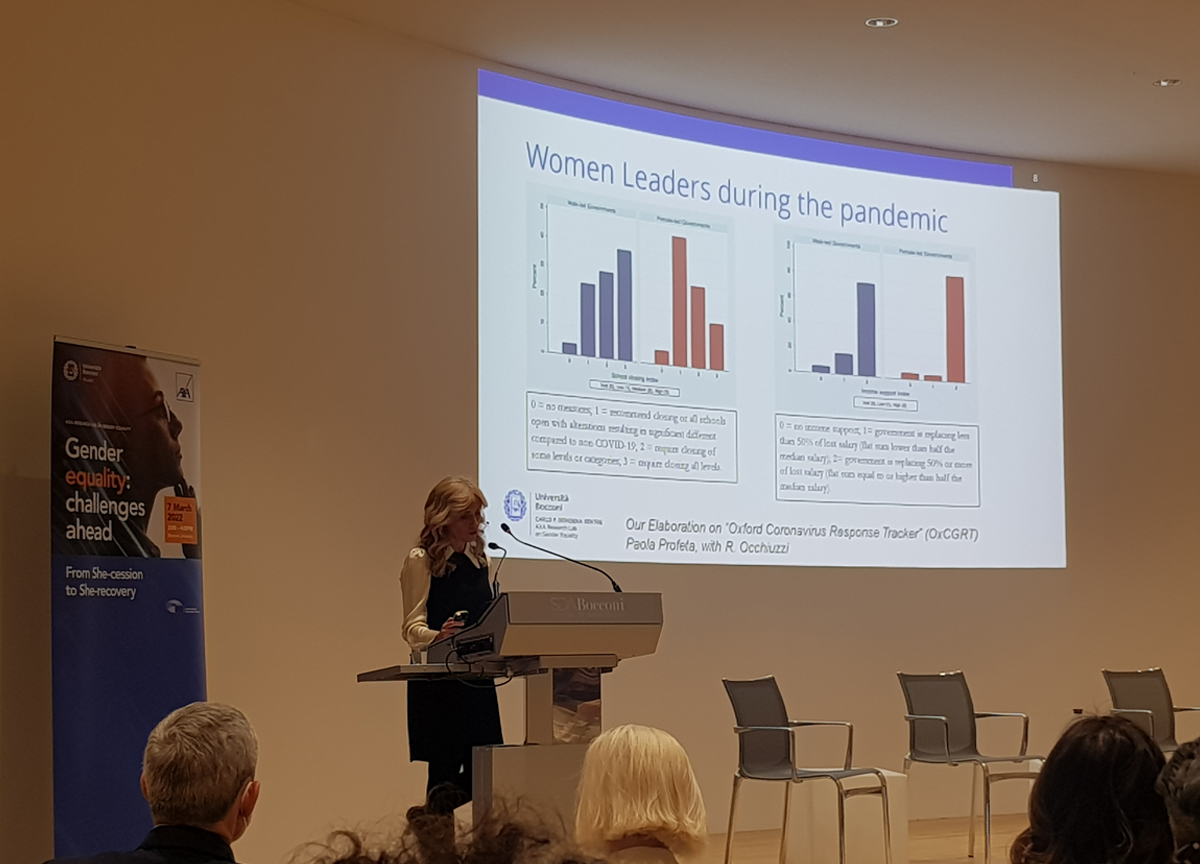 AXA e Bocconi: insieme per la ricerca sulla Gender Equality