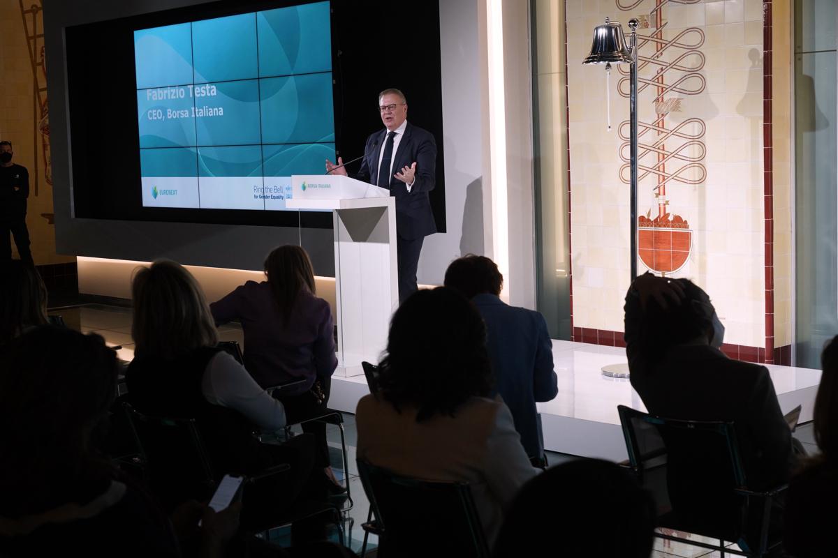 Borsa Italiana per la giornata della donna: Ring the Bell for Gender Equality Borsa Italiana per la giornata della donna: Ring the Bell for Gender Equality