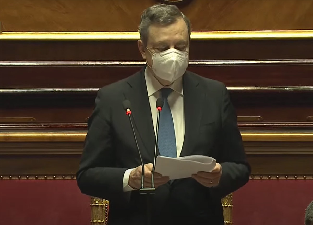 Ue, Draghi: “Rivedere regole bilancio. Rafforzare misure risparmio energetico” Ue, Draghi: “Rivedere regole bilancio. Rafforzare misure risparmio energetico”