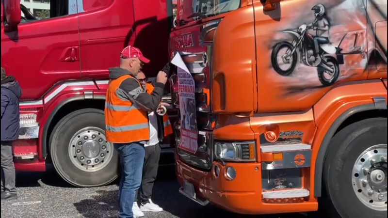 Le merci si fermano, stop dei tir da lunedì – Il tg VERO GIORNALE Le merci si fermano, stop dei tir da lunedì – Il tg VERO GIORNALE