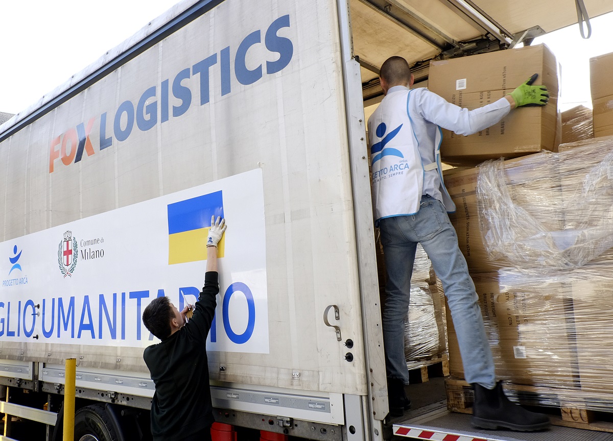 Ucraina, aiuti ai profughi del Comune di Milano e di Regione Lombardia. VIDEO