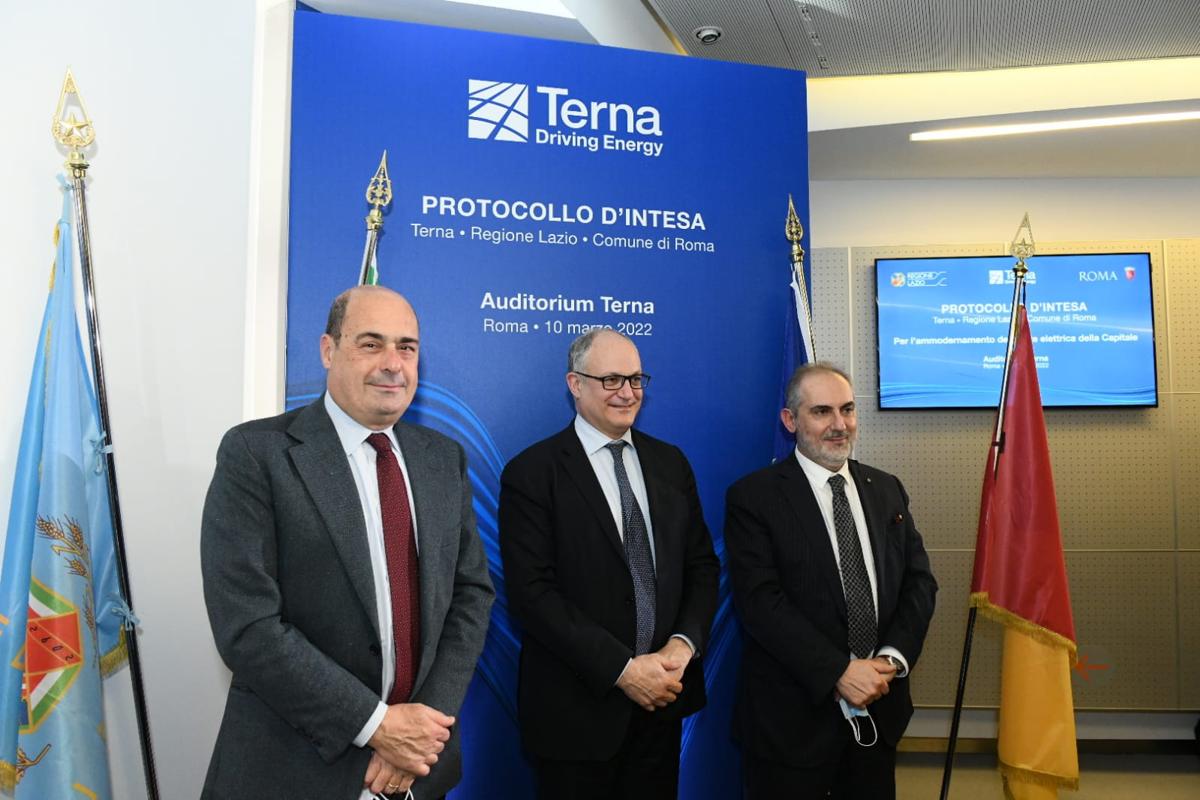 Terna, con Comune di Roma e Regione Lazio per rinnovare rete elettrica romana Terna, con Comune di Roma e Regione Lazio per rinnovare rete elettrica romana