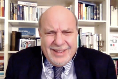Non è L’arena, Povia choc: “Zelensky peggio di Putin, guerra anche colpa sua”