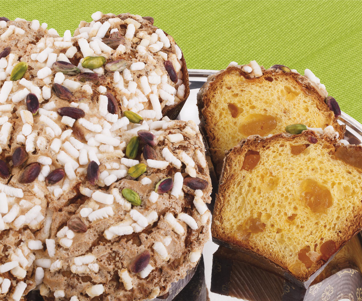 Pasqua 2022, la colomba più trendy? Pistacchio del bronte con albicocca-ananas