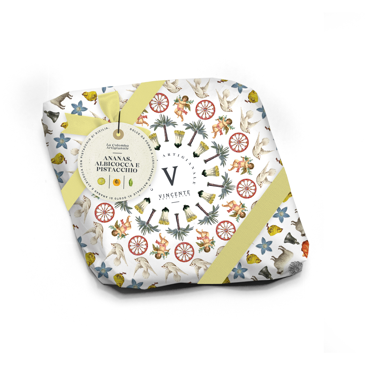 Pasqua 2022, la colomba più trendy? Pistacchio del bronte con albicocca-ananas