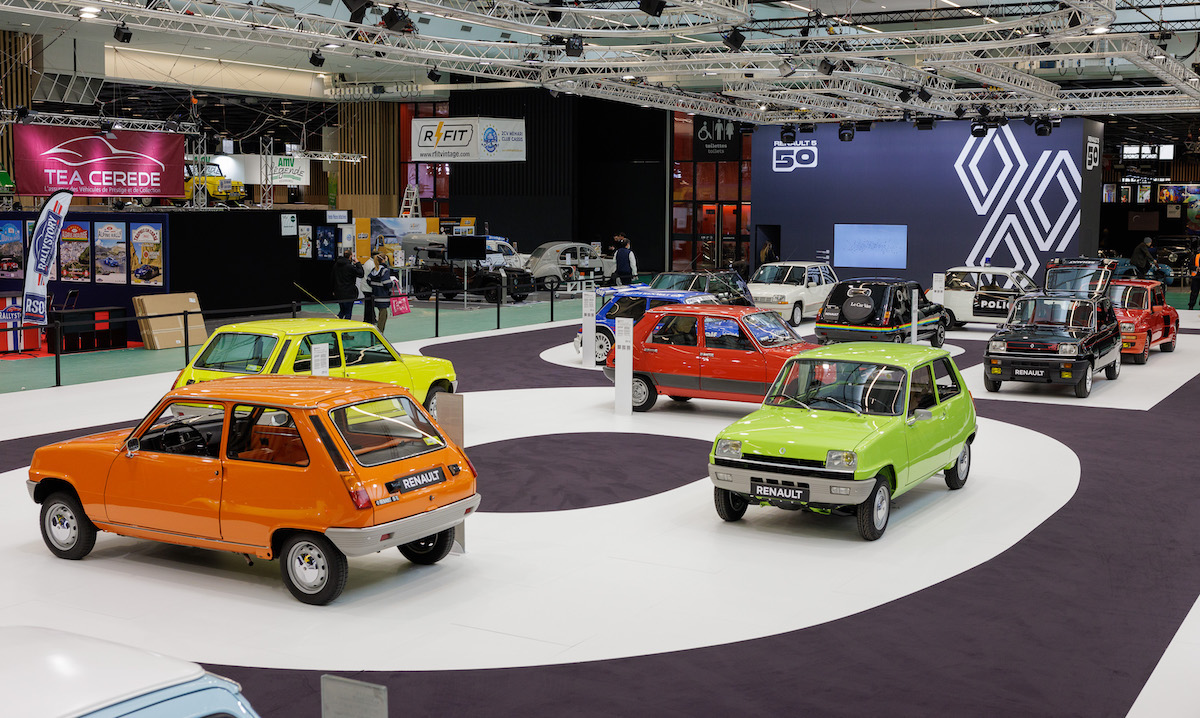 Renault 5 compie 50 anni e li festeggia a Retromobile Parigi