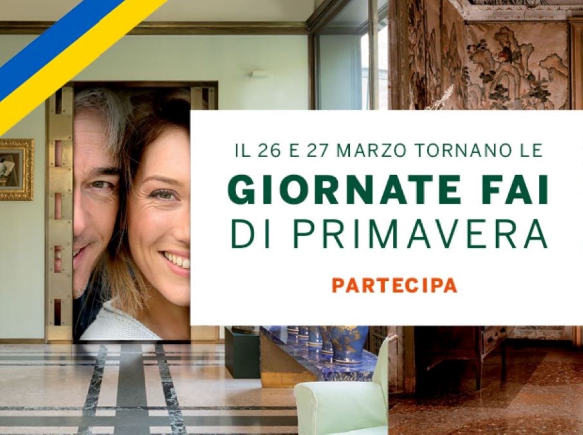 Giornate Fai primavera 2022, 700 siti aperti in 400 città Giornate Fai primavera 2022, 700 siti aperti in 400 città