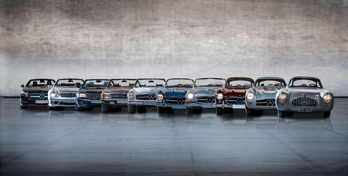 Mercedes Benz SL: 70 anni di storia