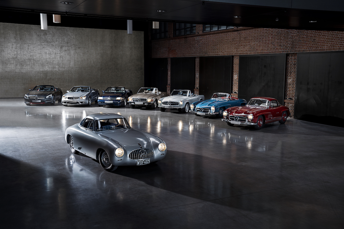 Mercedes Benz SL: 70 anni di storia