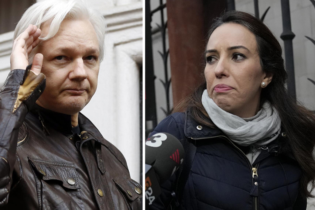 Assange: matrimonio in carcere con la fidanzata Stella Moris Assange: matrimonio in carcere con la fidanzata Stella Moris