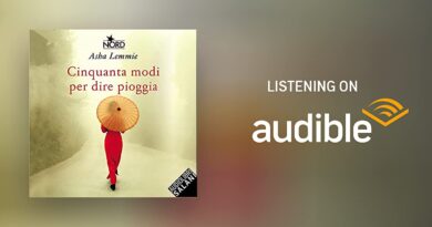 Il bestseller “Cinquanta modi per dire pioggia” dalla carta ad Audible