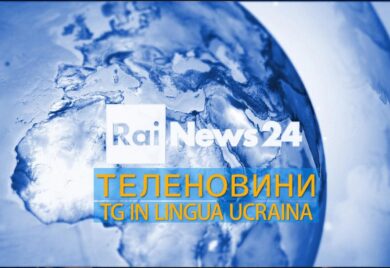 Guerra, al via su RaiNews24 il primo tg in lingua ucraina