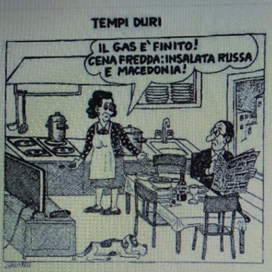 Russia, tempi duri per l’Italia fra rischio gas ed esclusione dai Mondiali