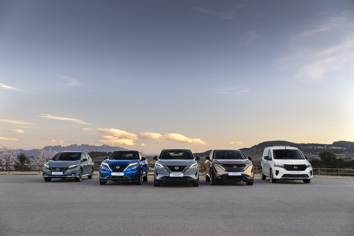 Nissan nel 2022 lancia in europa sei modelli elettrificati Nissan nel 2022 lancia in europa sei modelli elettrificati