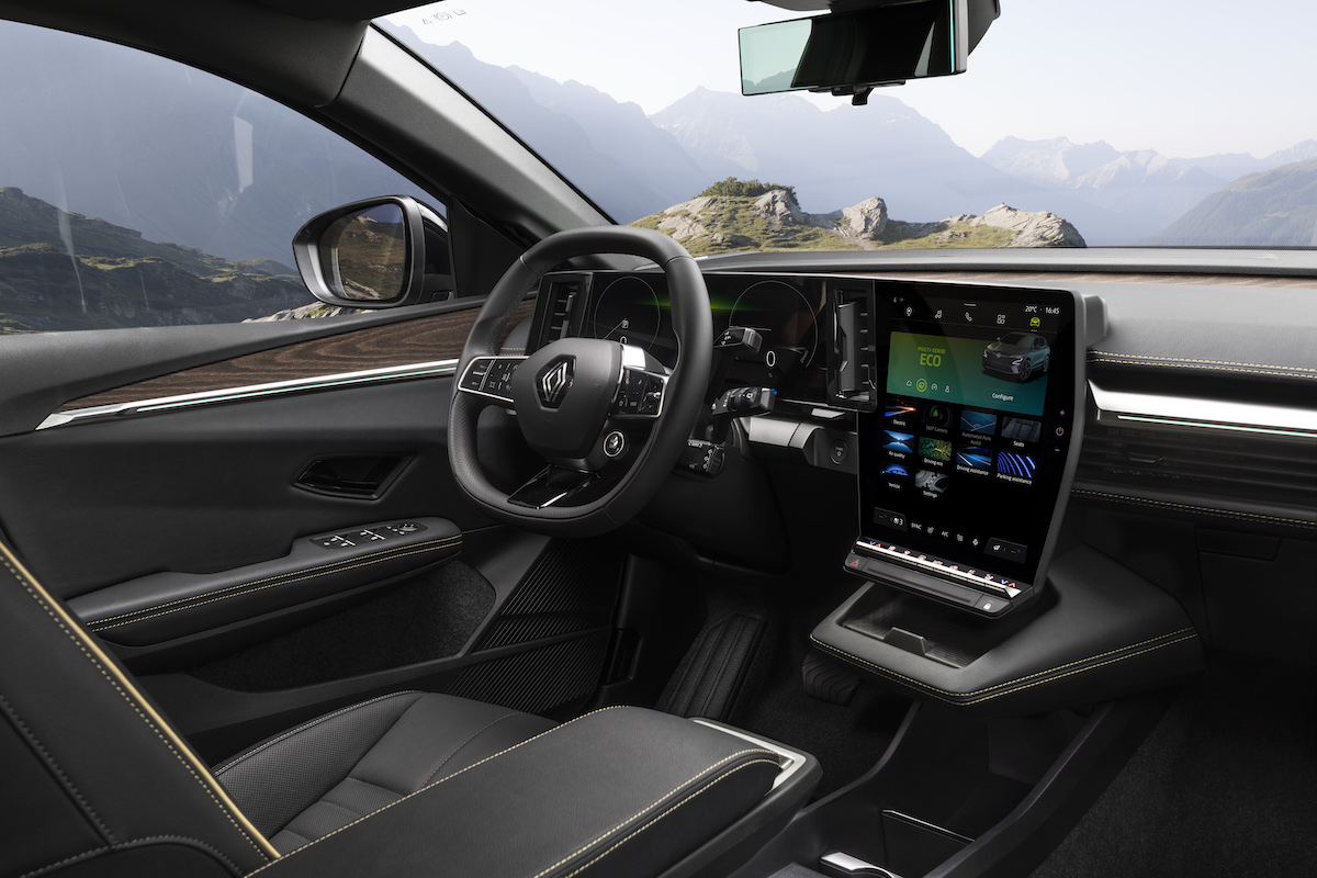 Nuova Renault  Mégane E-TECH Electric, tanto spazio e grande comfort