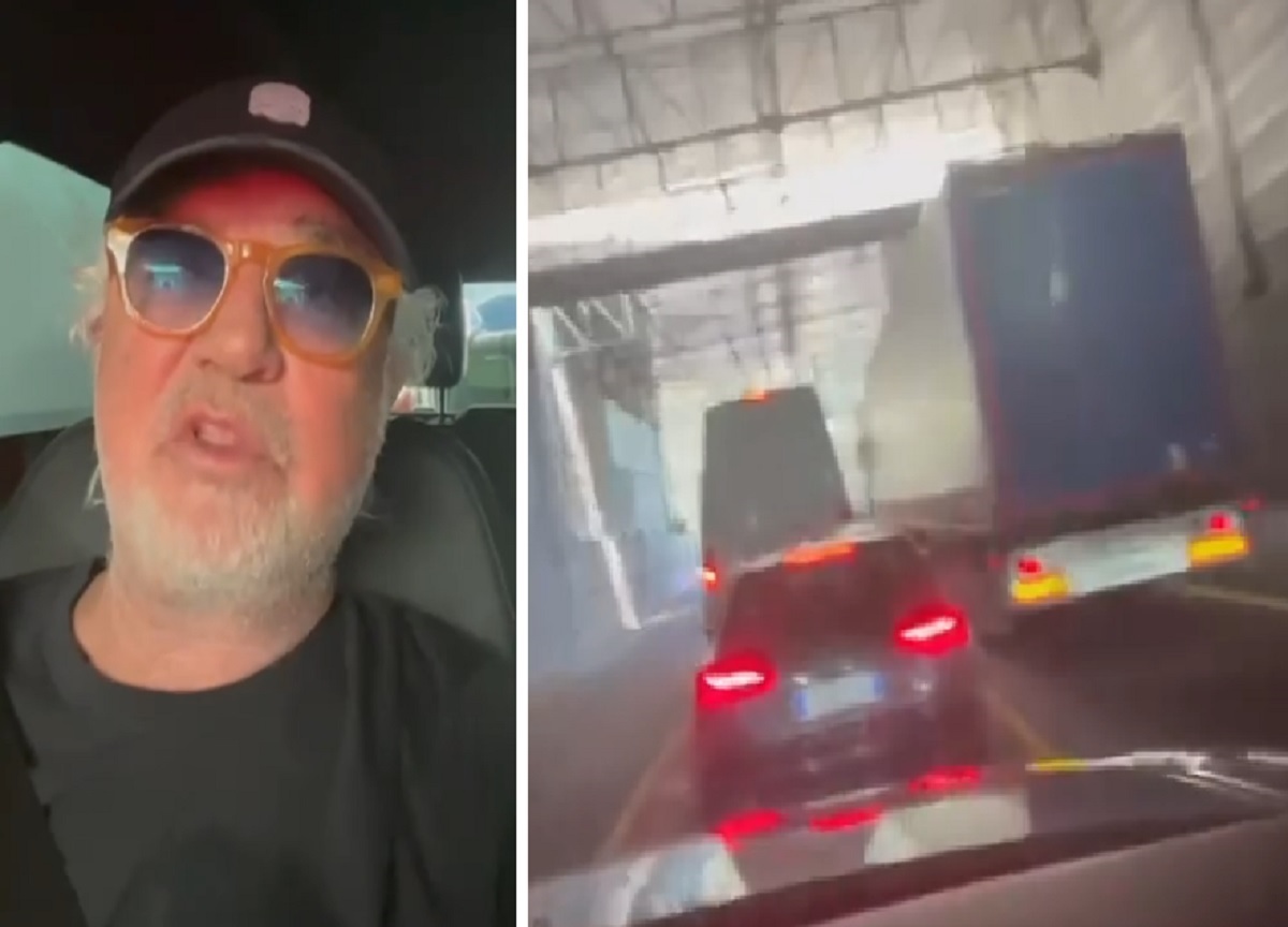 Briatore sclera in auto: “Monaco-Milano in sei ore: scandalo”. VIDEO Briatore sclera in auto: “Monaco-Milano in sei ore: scandalo”. VIDEO