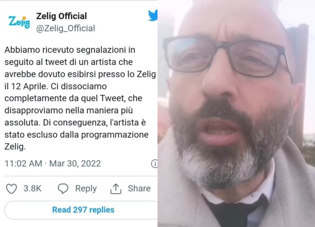 Galleria foto 'Tweet offensivo su Carol Maltesi, Pietro Diomede fuori da Zelig' - foto 1