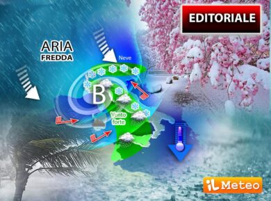 Meteo, ciclone polare di aprile: neve a quote basse. Allarme previsioni