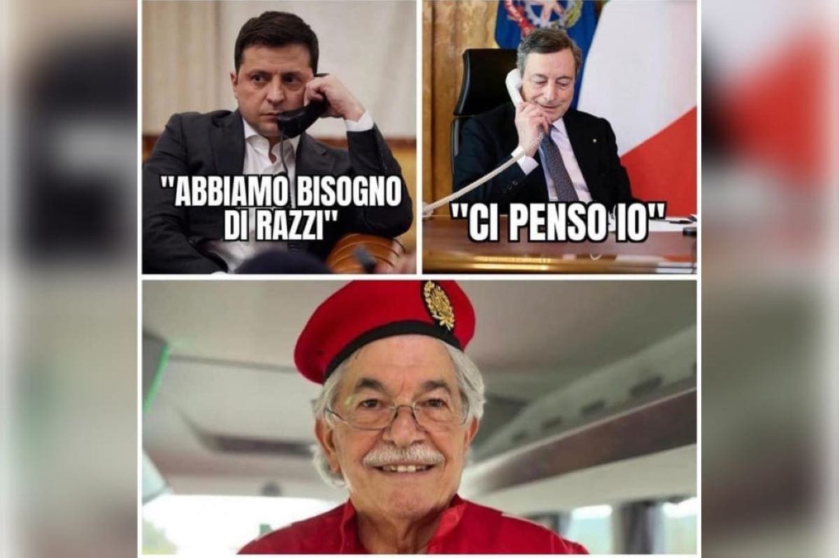 Guerra Russia-Ucraina, Zelensky “chiede” Razzi all’Italia: ironia web