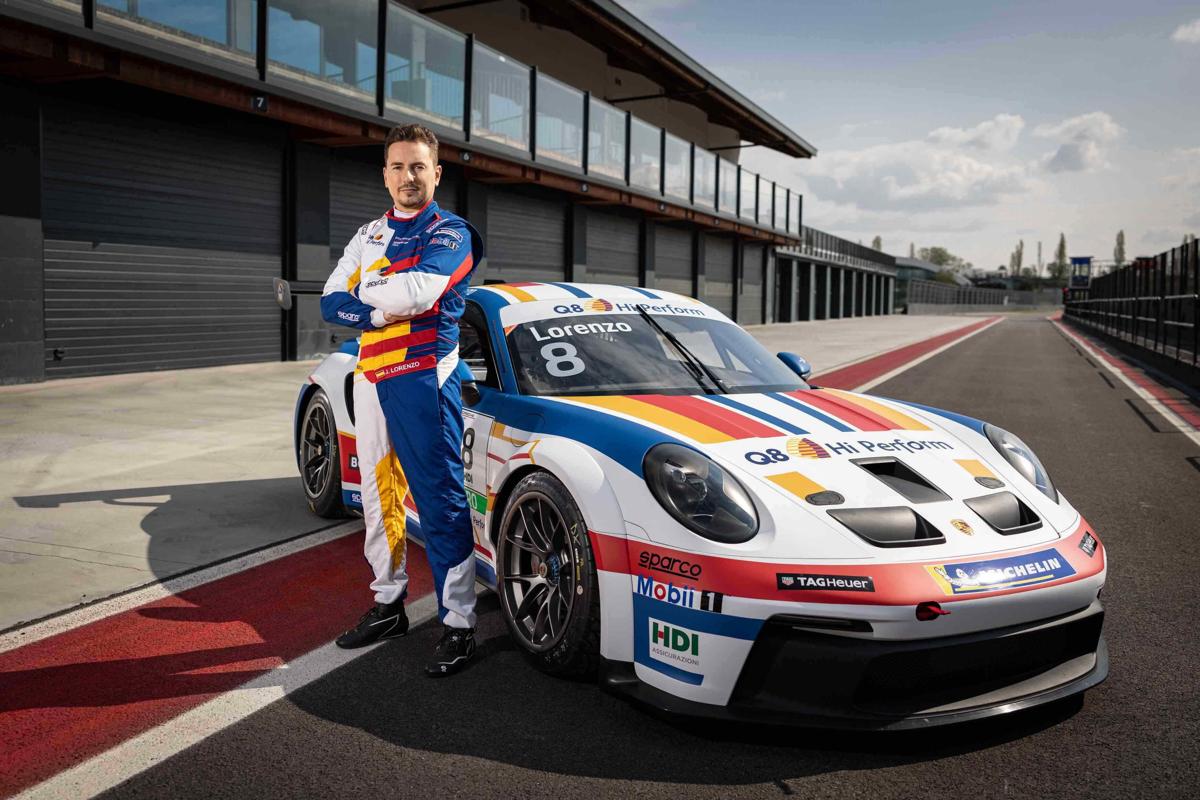 Jorge Lorenzo, dopo la MotoGp ora correrà in Porsche Carrera Cup Italia 2022 Jorge Lorenzo, dopo la MotoGp ora correrà in Porsche Carrera Cup Italia 2022