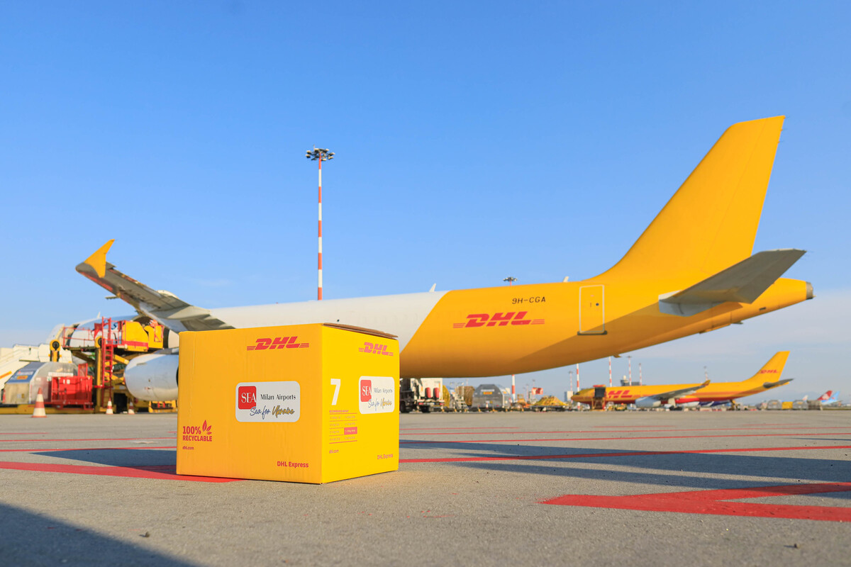 SEA e DHL Express: partito il volo con aiuti alimentari per l’Ucraina