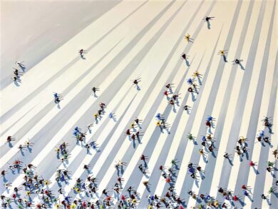 Gloria Estefanell, le sue opere sportive in vetrina ad (UN)FAIR