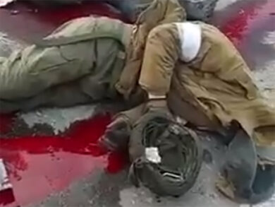 Crimini di guerra anche da parte ucraina? VIDEO CHOC, esecuzione di un russo