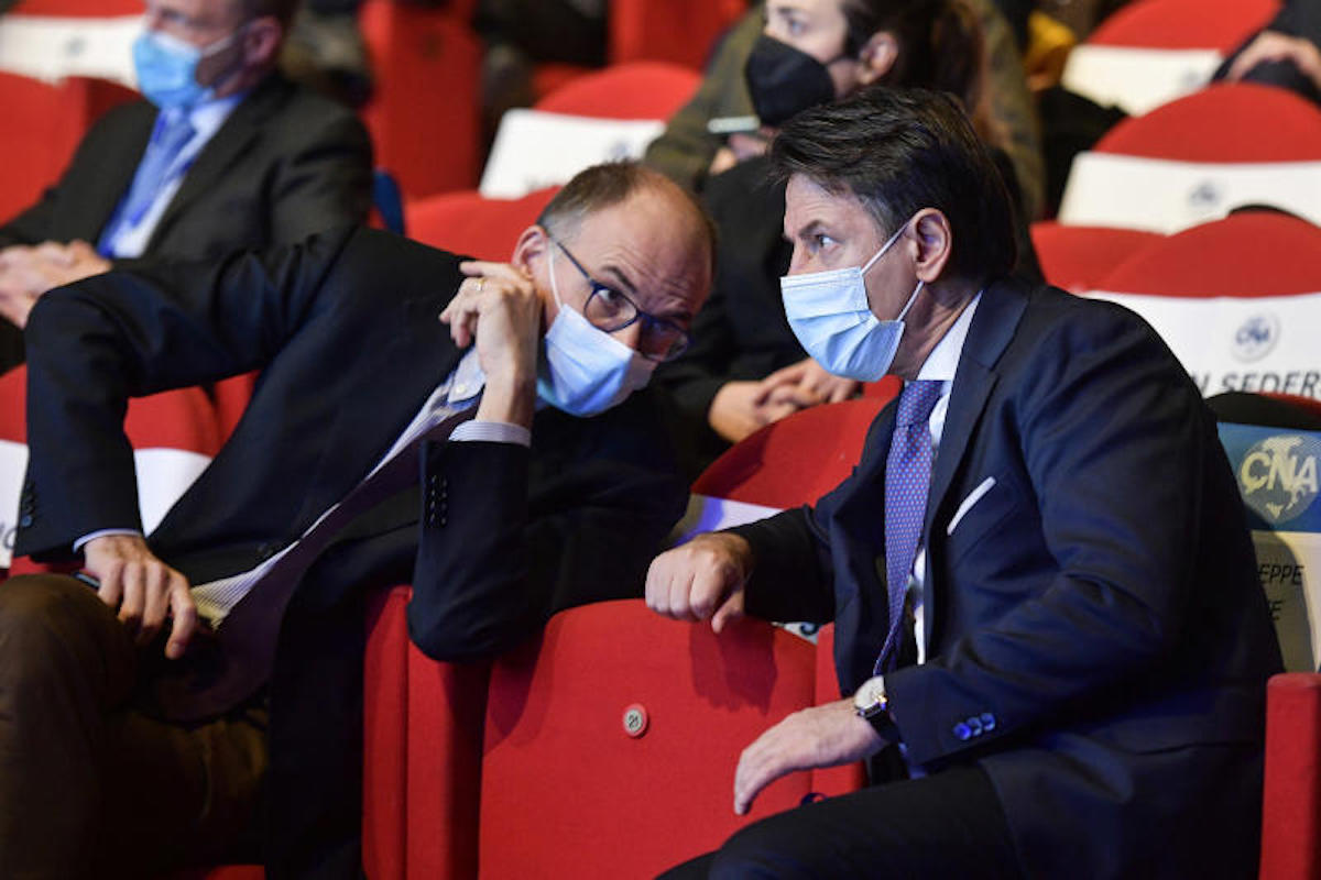 Conte-Letta pranzo: sul tavolo misure famiglie, crisi ucraina e amministrative Conte-Letta pranzo: sul tavolo misure famiglie, crisi ucraina e amministrative