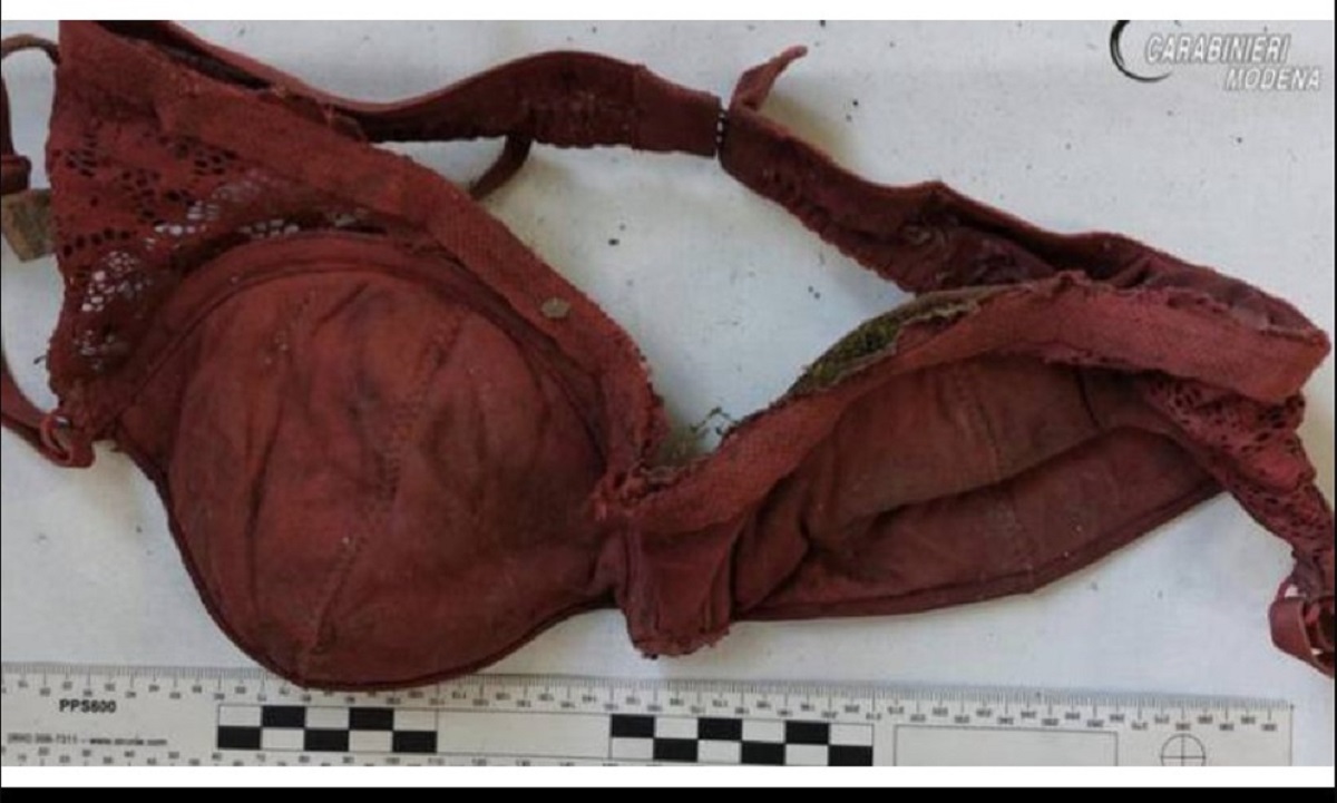 Modena, trovati resti umani: le foto degli abiti per identificare la vittima Modena, trovati resti umani: le foto degli abiti per identificare la vittima