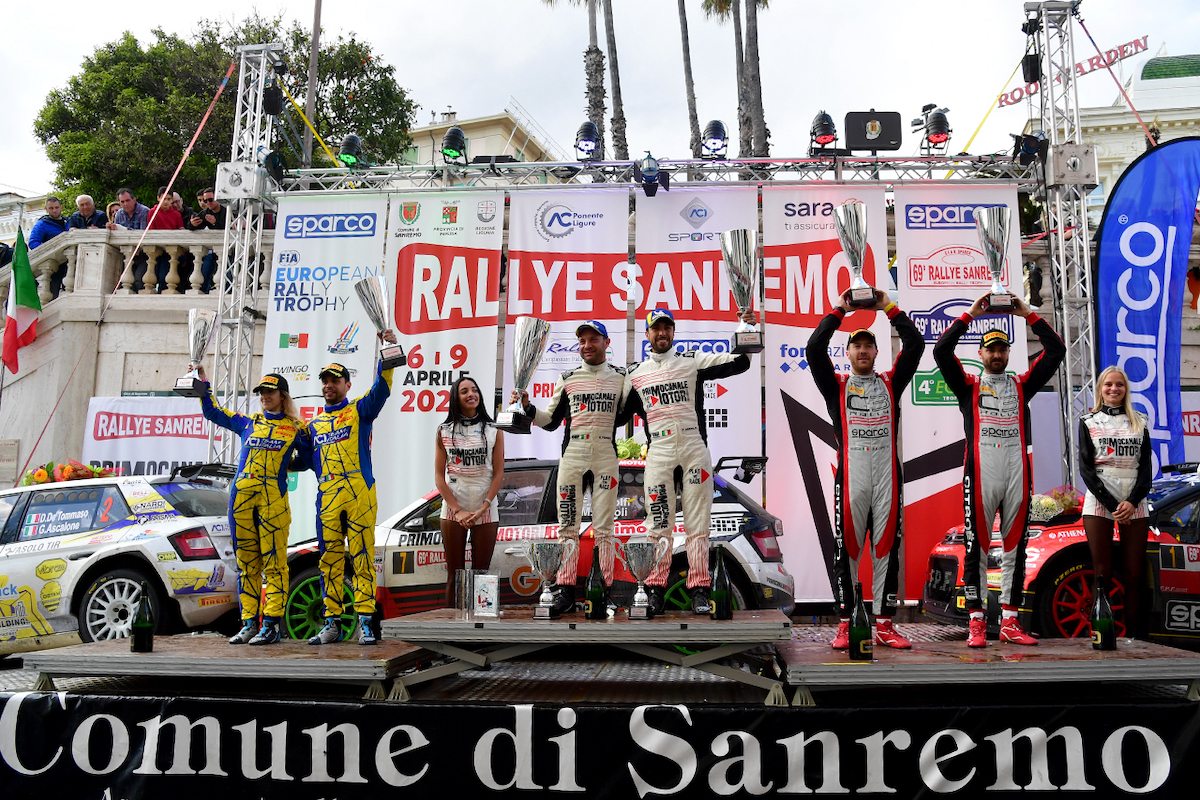 CIAR Sparco, il Rally di Sanremo è di Andolfi CIAR Sparco, il Rally di Sanremo è di Andolfi