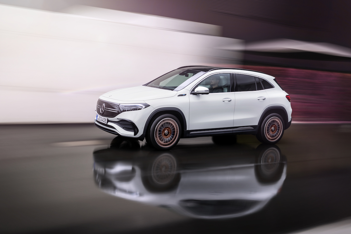 Mercedes EQA, il SUV compatto e sportivo al 100% “verde”