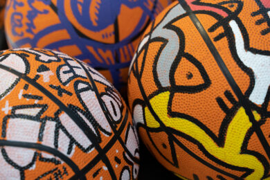 Bruno Cerella e Slums Dunk: l’arte va a canestro. Le foto