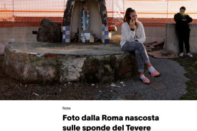 Sua maestà il fiume Tevere incoronato da Vice: “E’ solo simbolo di degrado”