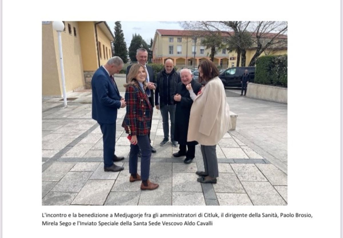 Paolo Brosio: “A Medjugorje il primo pronto soccorso, già benedetto dal Papa”