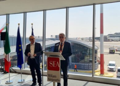 SEA, decollato oggi primo volo La Compagnie 100% business class