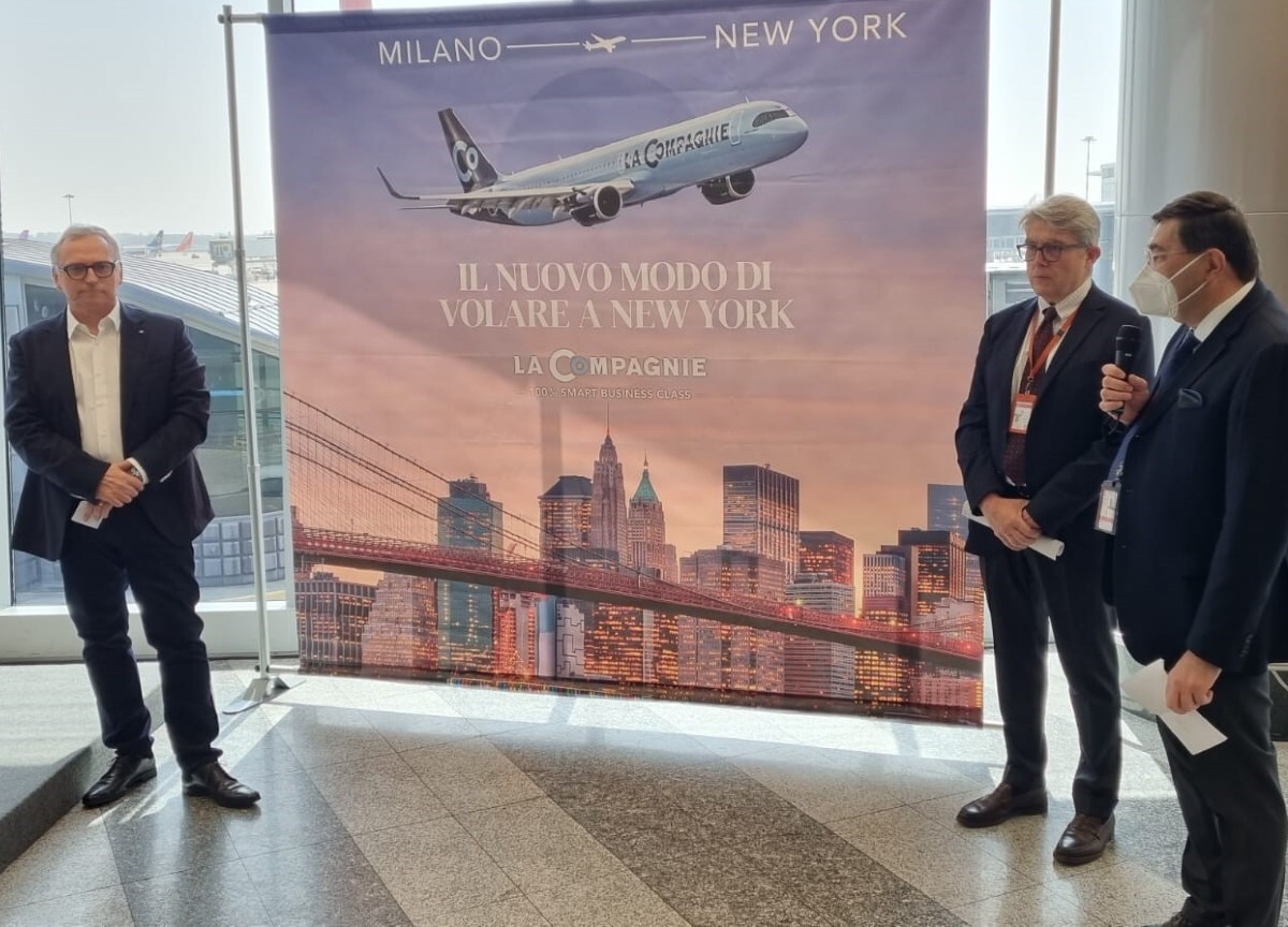 SEA, 100% business class per il volo La Compagnie diretto a NY SEA, 100% business class per il volo La Compagnie diretto a NY