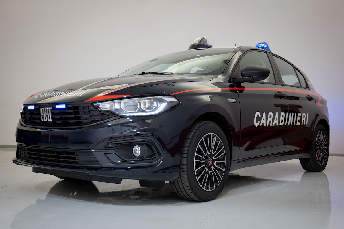 Fiat Tipo arruolata nell’Arma dei Carabinieri