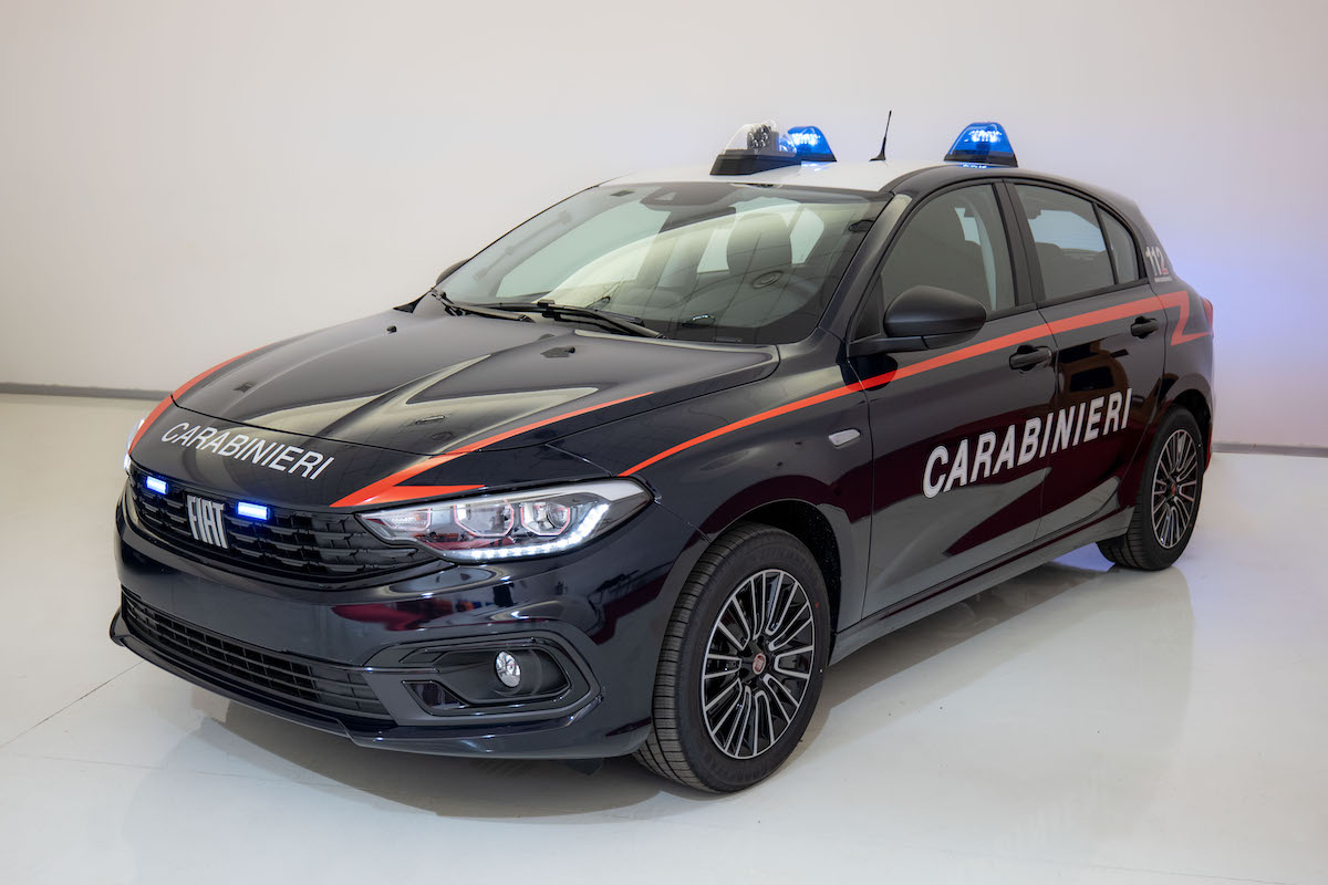 Fiat Tipo arruolata nell’Arma dei Carabinieri