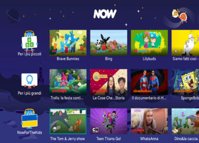 Sky, NowForTheKids: al via la web tv per i bambini ucraini