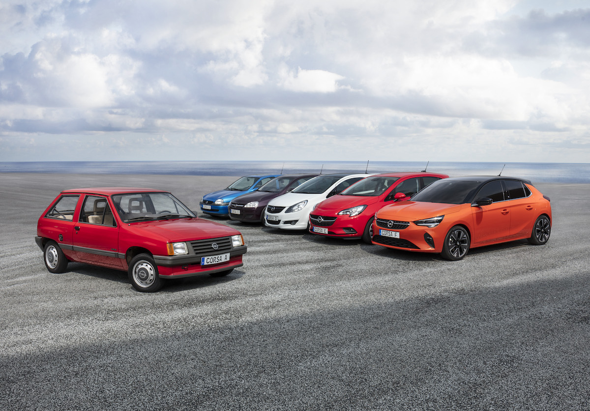 Opel Corsa, i miei primi 40 anni Opel Corsa, i miei primi 40 anni