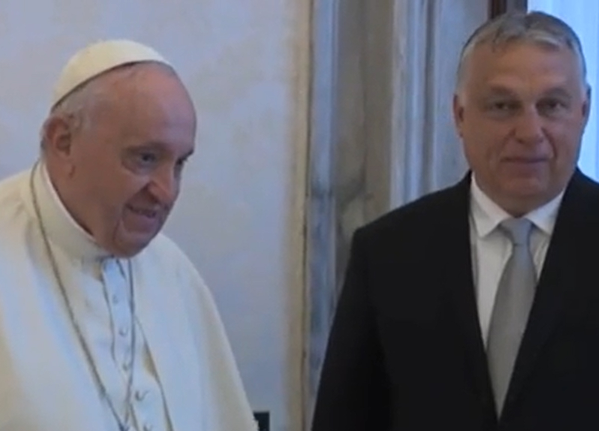 Il Papa riceve Orban per la prima volta, sullo sfondo la guerra Il Papa riceve Orban per la prima volta, sullo sfondo la guerra