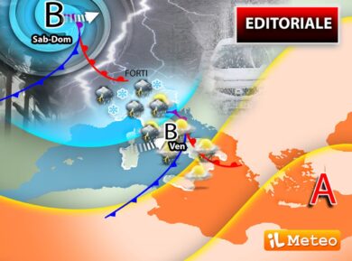Meteo, torna il maltempo da Nord a Sud: ponte del 25 aprile sotto la pioggia