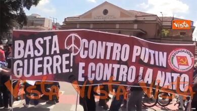 25 aprile, ecco le immagini della manifestazione dell’Anpi a Roma